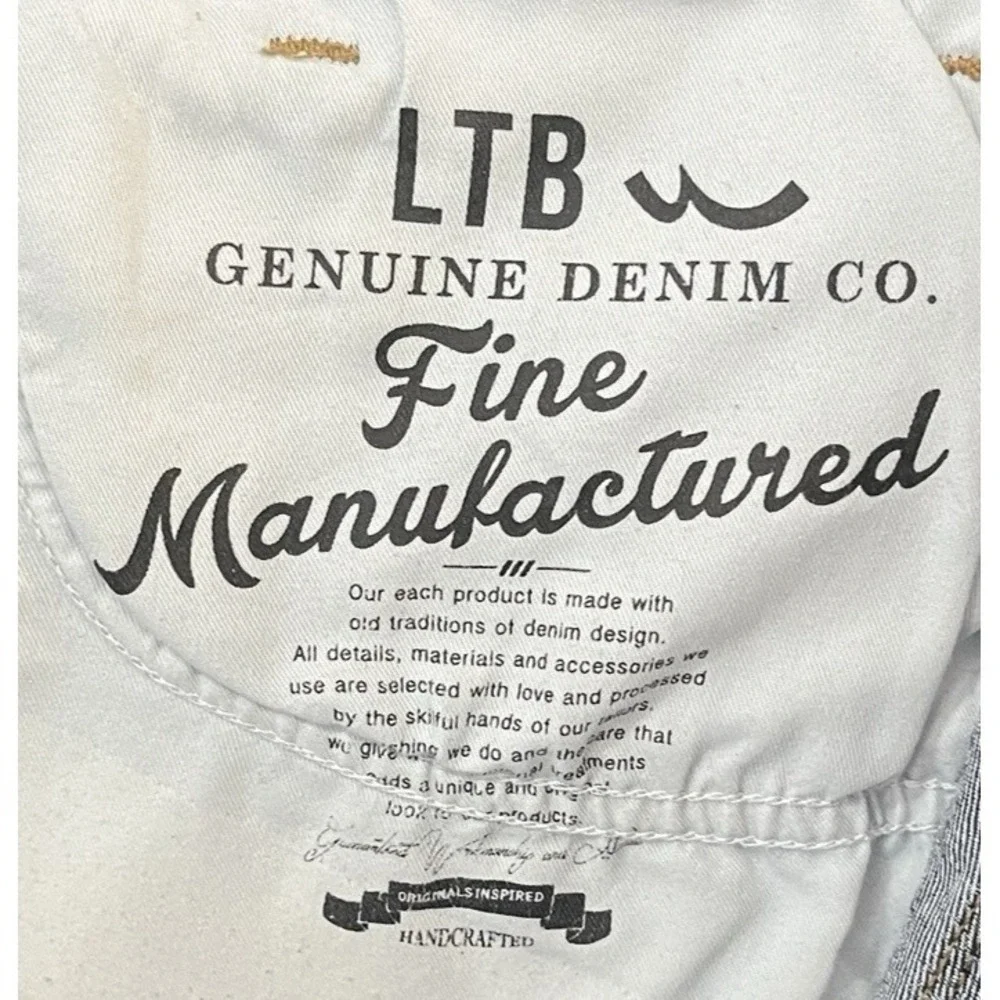 LTB New Sawyer Y Men's Jeans W31 L34 Mid Rise Slim Fit Premium Stretch Denim EUC